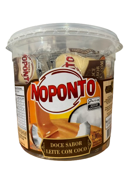 Doces NoPonto/Pote 20 unidades 1,010kg