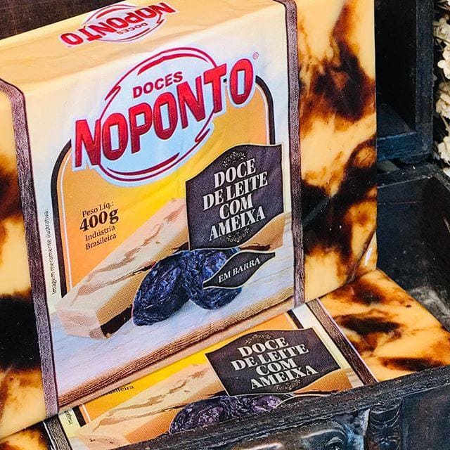 Doce de Leite com Ameixa em Barra NoPonto