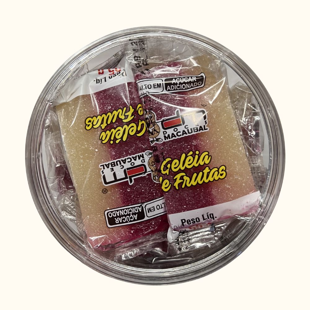 Geléia de Frutas Colorida e Macia – Pote 1,1kg