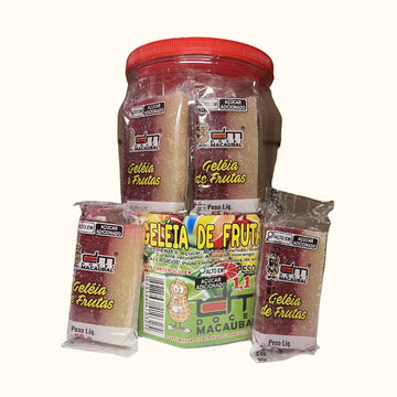 Geléia de Frutas Colorida e Macia – Pote 1,1kg