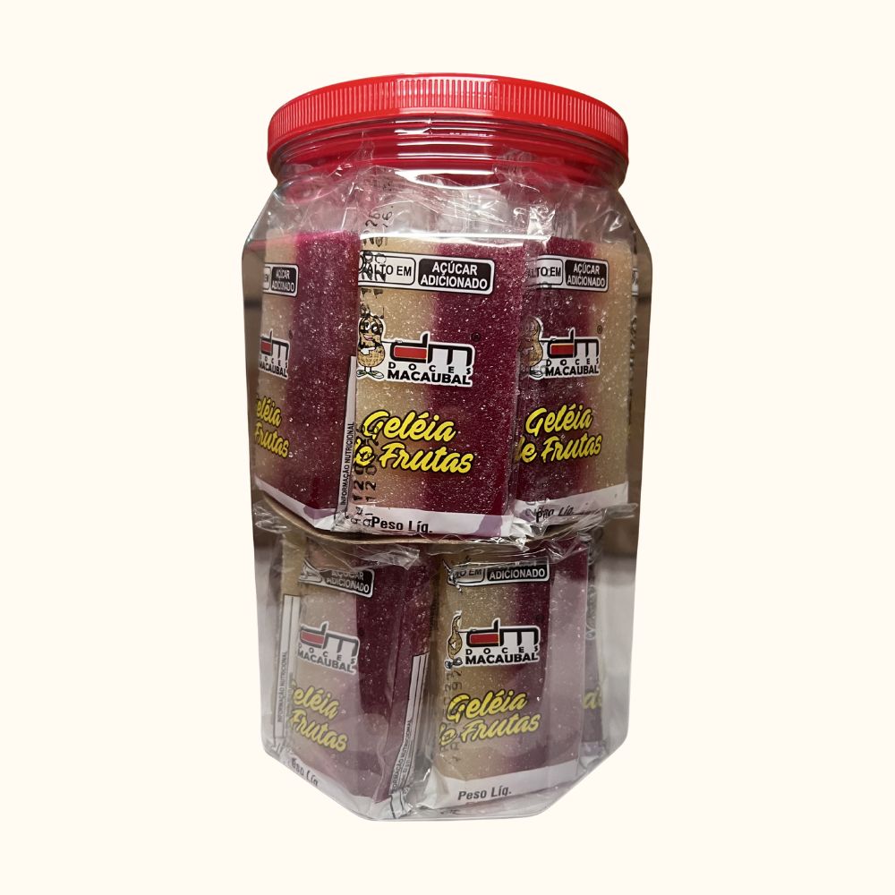 Geléia de Frutas Colorida e Macia – Pote 1,1kg
