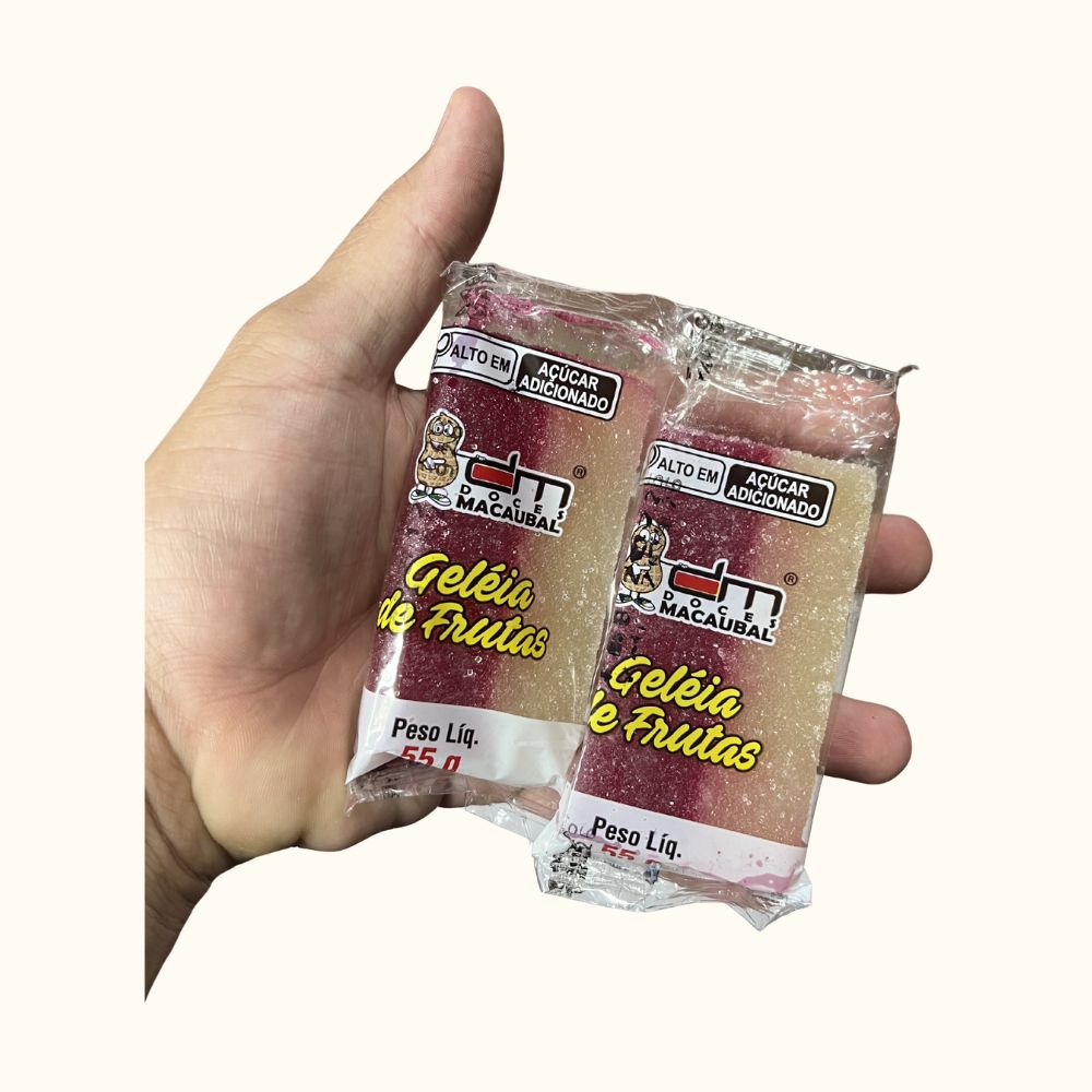 Geléia de Frutas Colorida e Macia – Pote 1,1kg