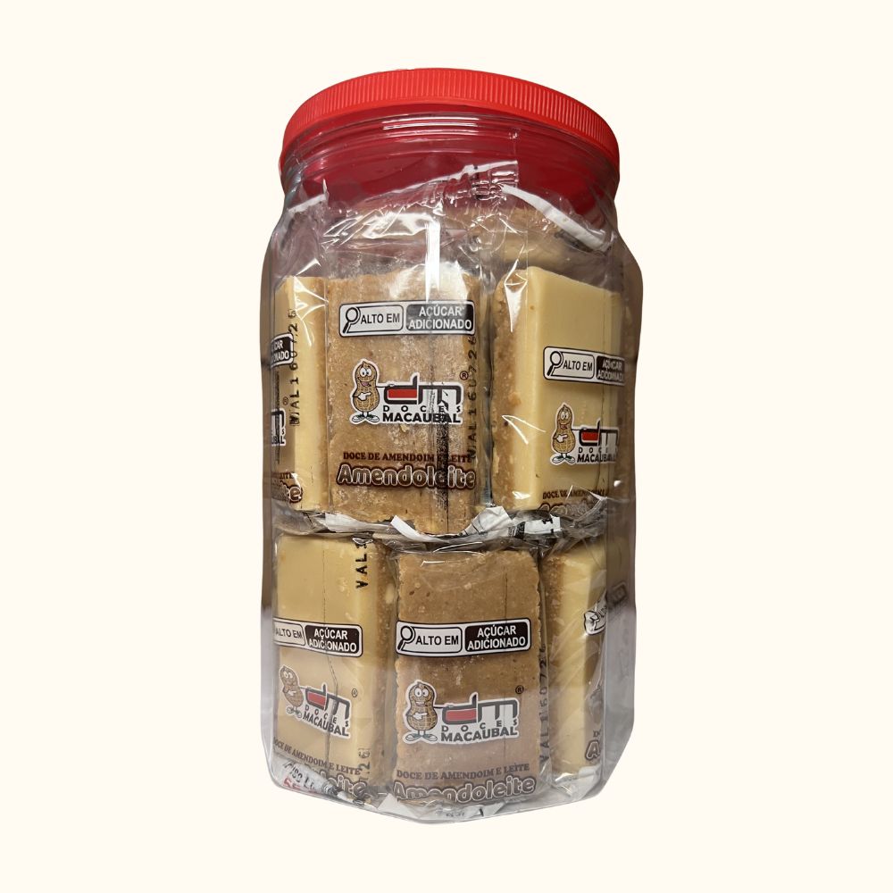 Amendoleite de Amendoim e Leite – Pote 1kg com (20 Unidades)