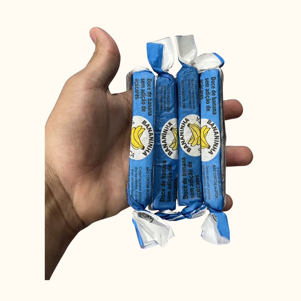 Bananinha Santa Branca – Pote com 30 Unidades (1,05kg)