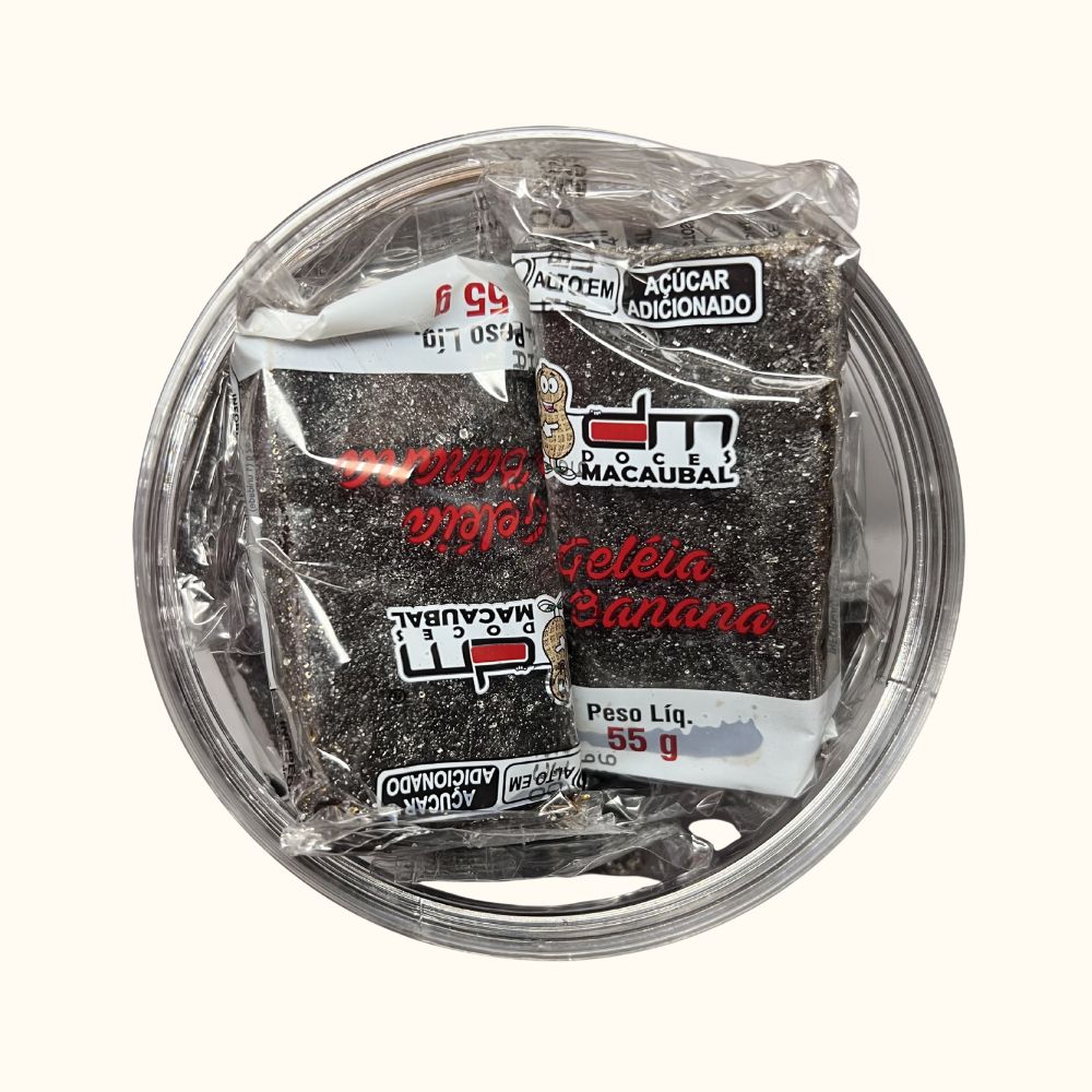 Geleia de Banana Tradicional – Pote 1,1kg (CM Doces Macaubal)