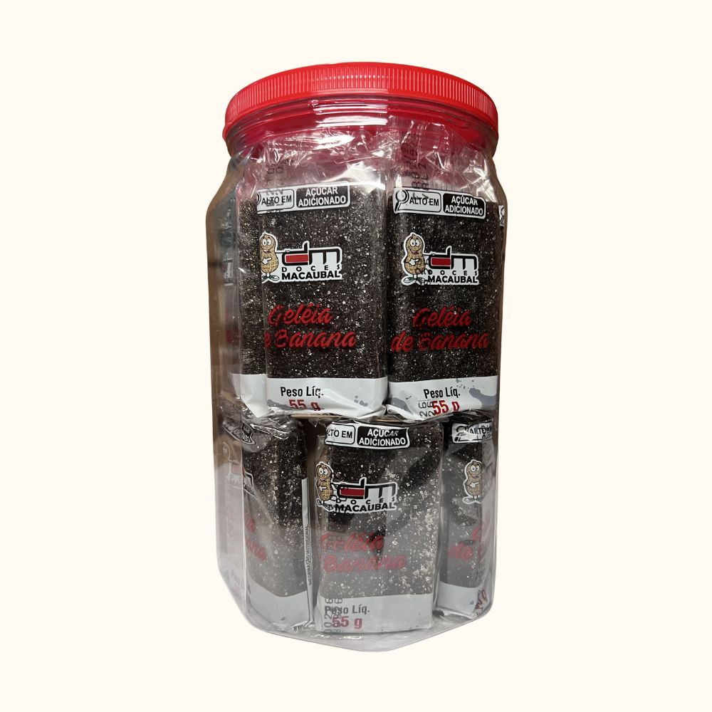 Geleia de Banana Tradicional – Pote 1,1kg (CM Doces Macaubal)