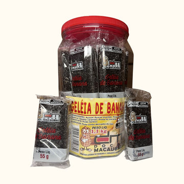 Geleia de Banana Tradicional – Pote 1,1kg (CM Doces Macaubal)