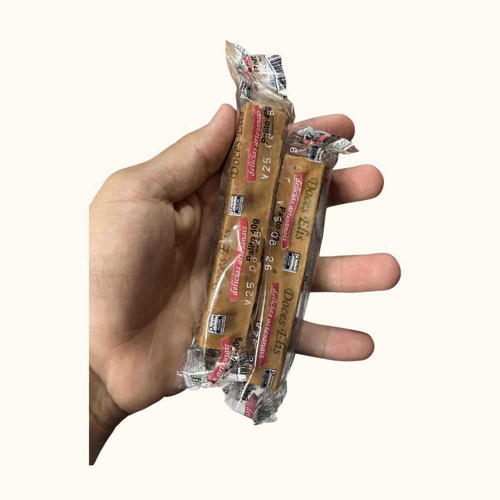 Palito de Doce de Leite Doces Elis – Pote 1,200kg com 30 Unidades