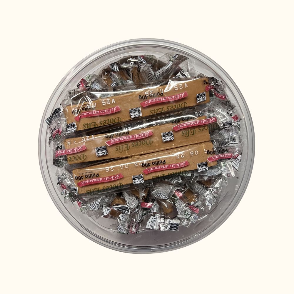 Palito de Doce de Leite Doces Elis – Pote 1,200kg com 30 Unidades