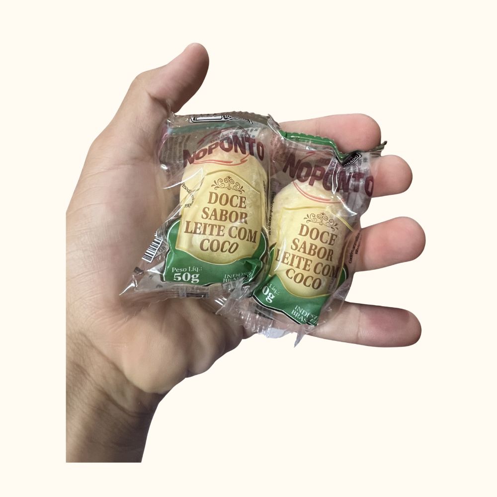 Doce NoPonto Coco - Pote 20 unidades 1,010kg