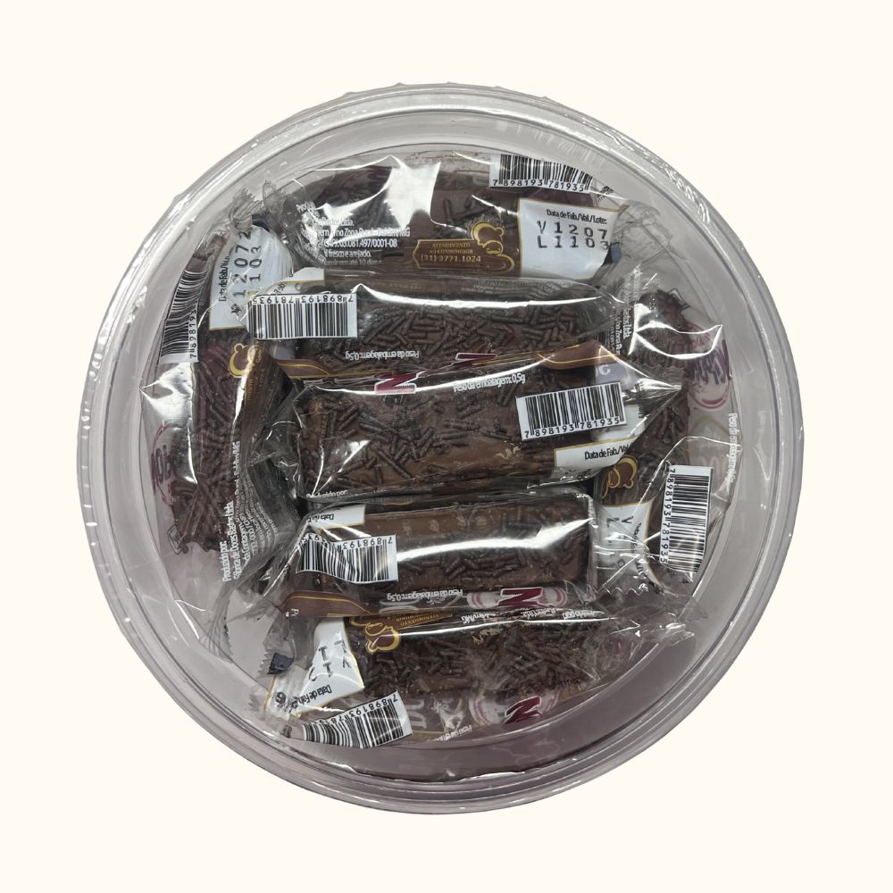 NoPonto Brigadeiro Doce de Leite com Chocolate – Pote 1kg/20unidades