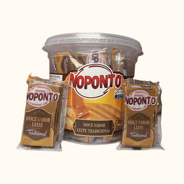 Doce Sabor Leite Tradicional NoPonto – Pote 1kg com 20 unidades