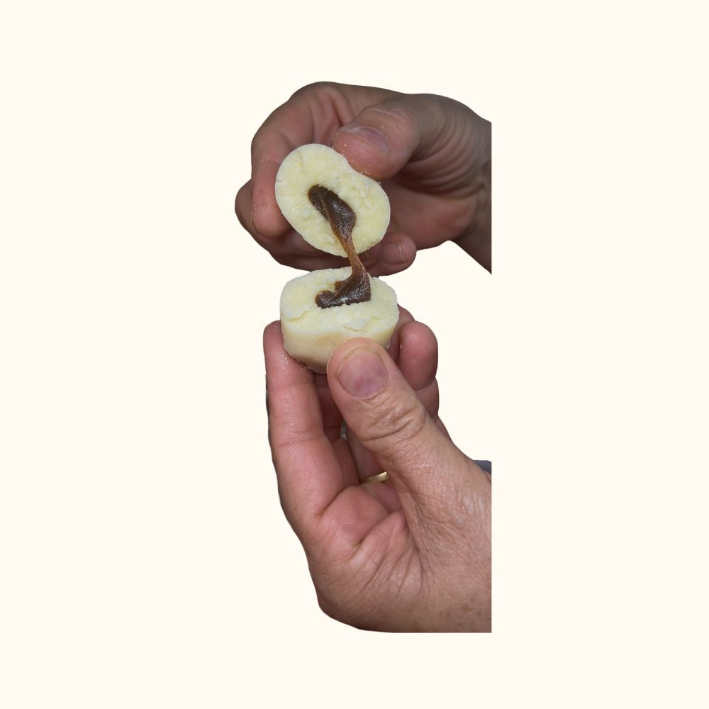 Doce de Leite Recheado com Chocolate Noponto 1kg – 20 unidades embaladas