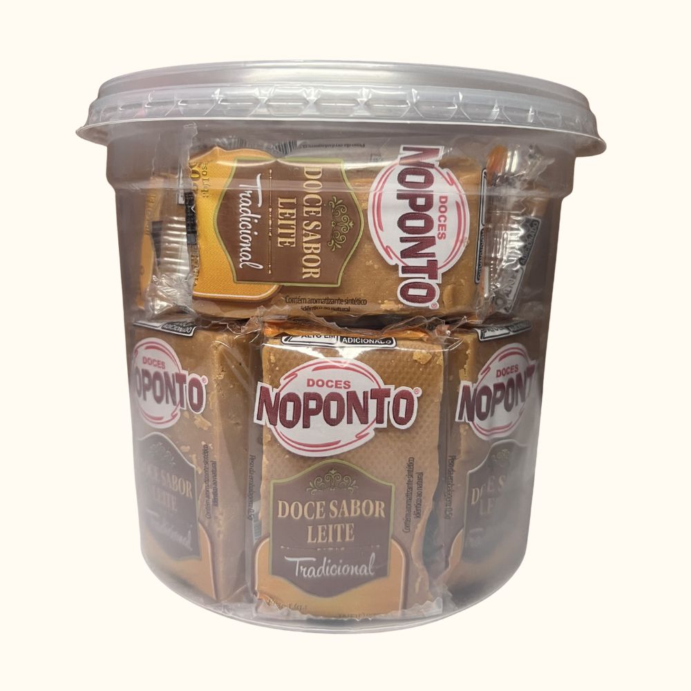 Doce Sabor Leite Tradicional NoPonto – Pote 1kg com 20 unidades