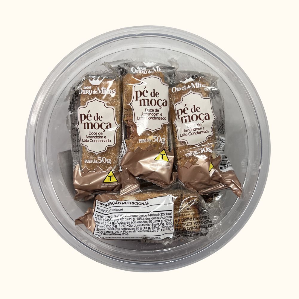 Pé de Moça Ouro de Minas – Pote com 21 Unidades (1,05kg)