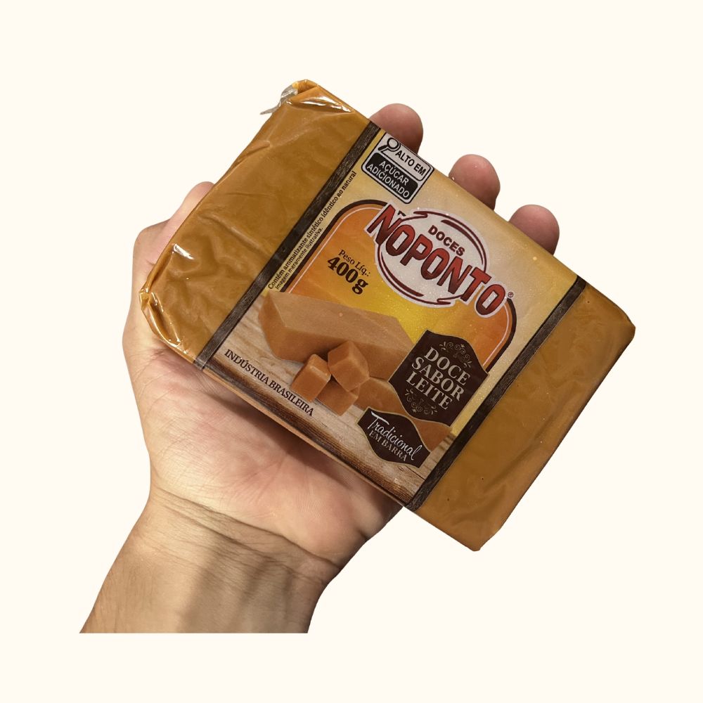 Doce de Leite Tradicional em Barra NoPonto – 400g