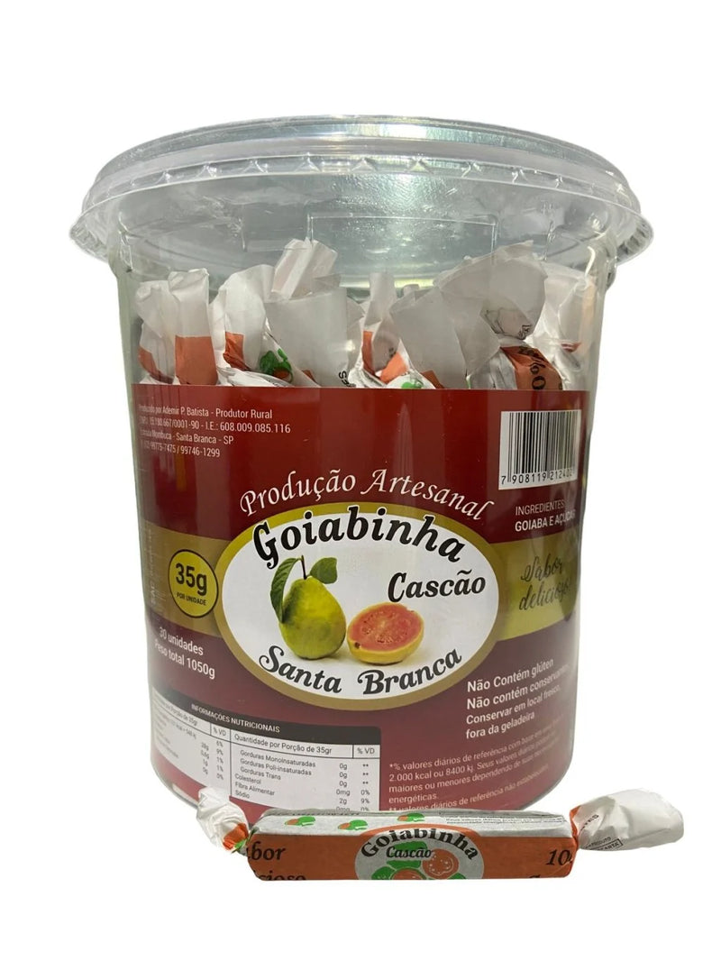 Goiabinha Cascão - 1,050kg/30unidades - Emporium Dos Doces