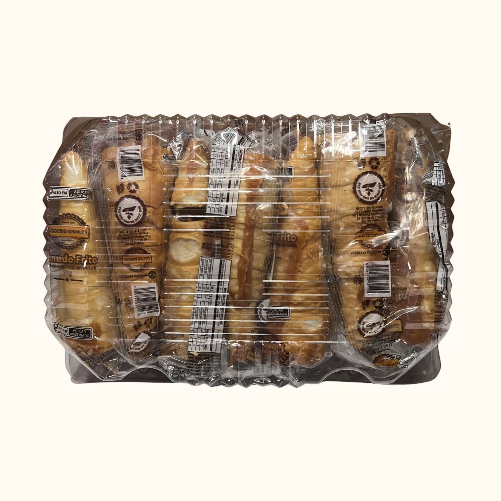 Canudo Frito com Doce de Leite - 1kg/20unidades