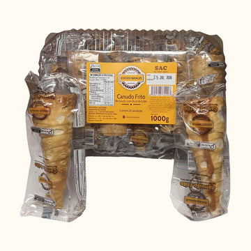 Canudo Frito com Doce de Leite - 1kg/20unidades