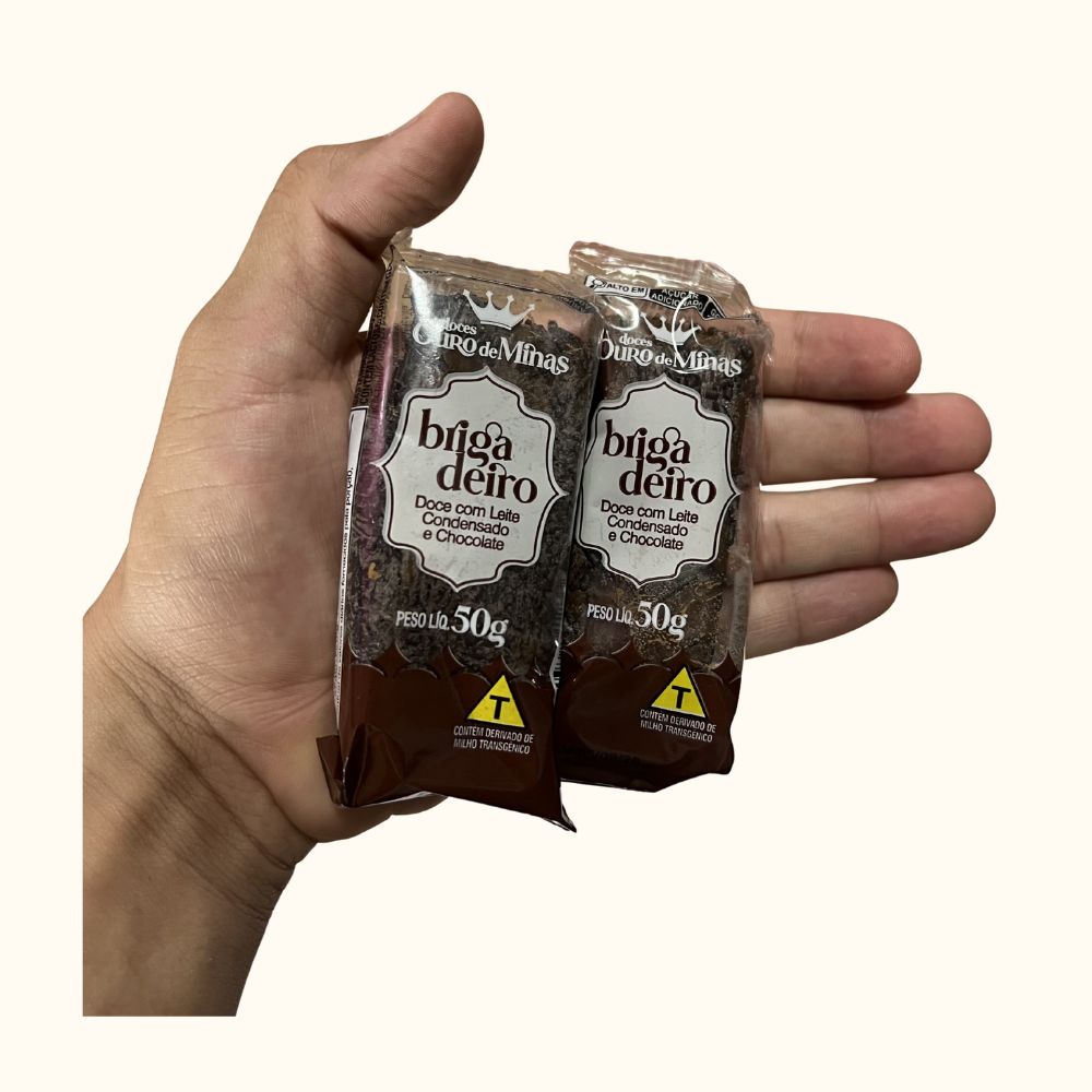 Brigadeiro Ouro de Minas – Pote com 21 Unidades (1,05kg)
