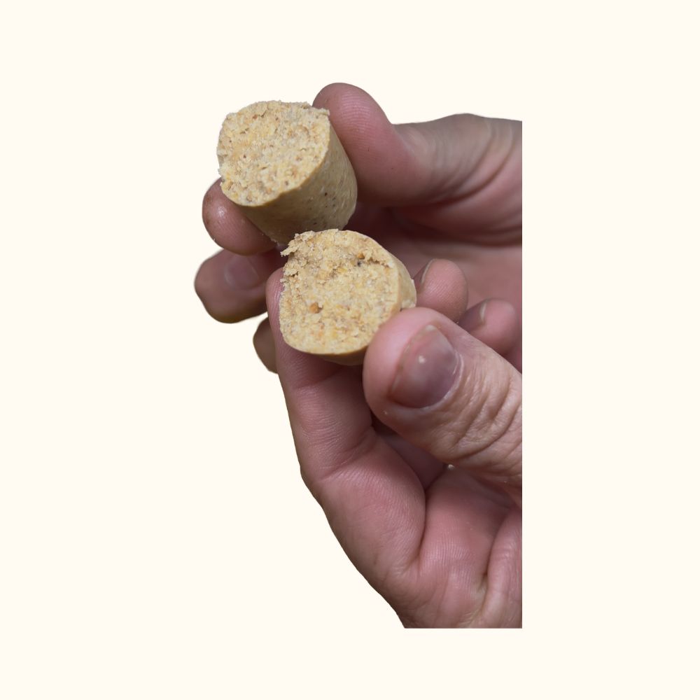 Paçoca Rolha de Amendoim 800g – 50 unidades embaladas