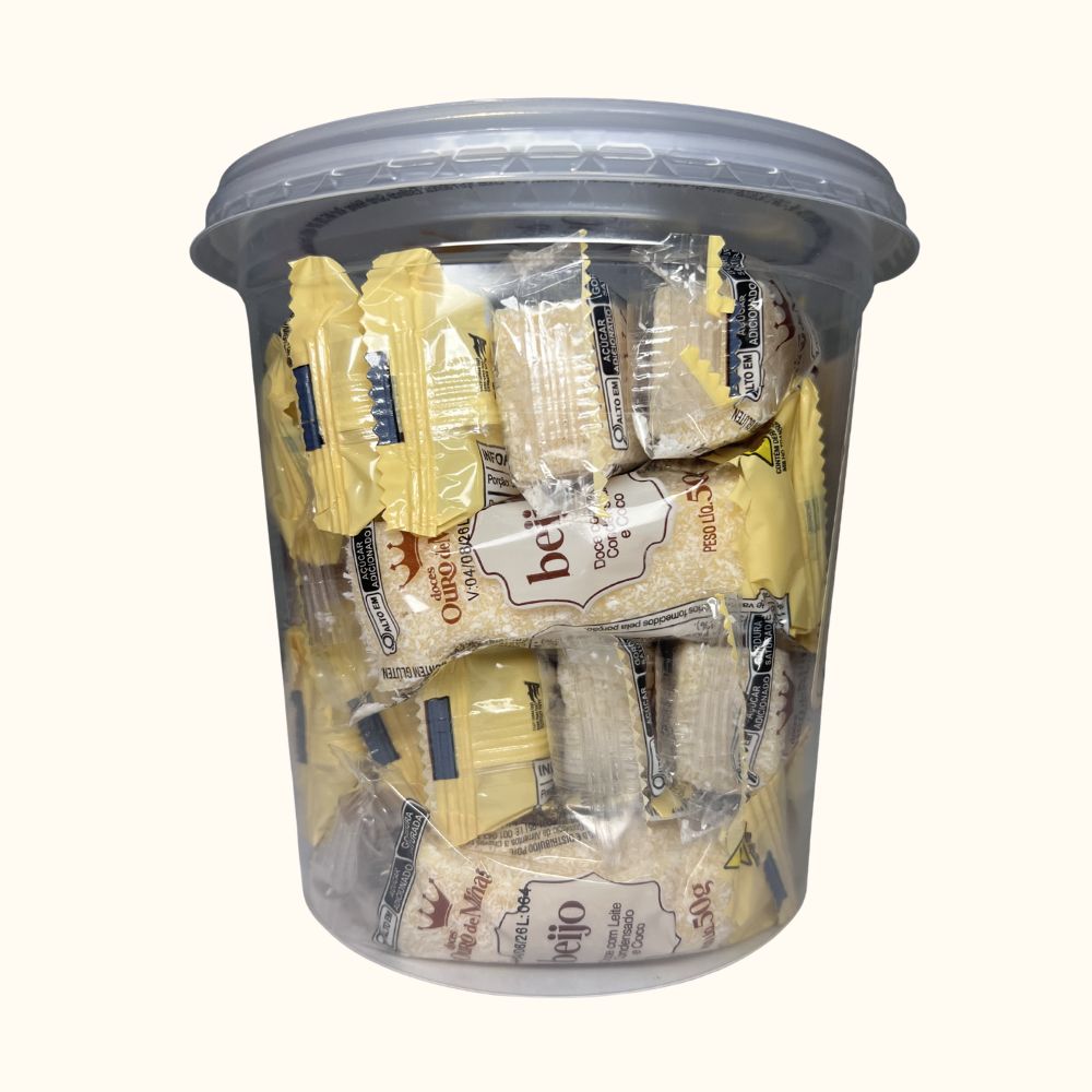 Beijo Ouro de Minas – Pote com 21 Unidades (1,05kg)