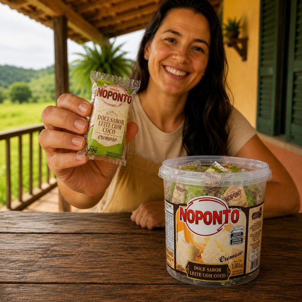 Doce de Leite Cremoso Noponto 1,010kg – 20 unidades embaladas