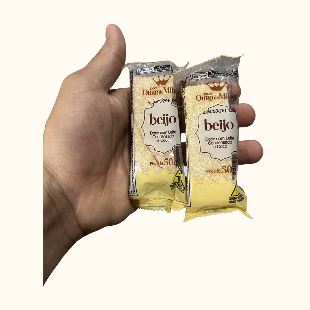 Beijo Ouro de Minas – Pote com 21 Unidades (1,05kg)