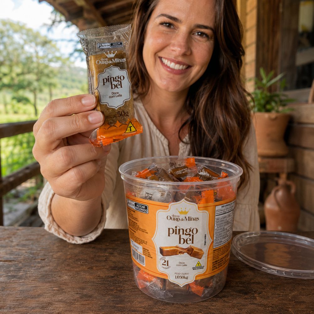Pingo Bel Ouro de Minas 1,05kg – 21 unidades embaladas