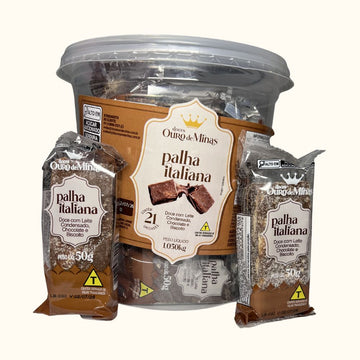 Palha Italiana Ouro de Minas – Pote com 21 Unidades (1,05kg)