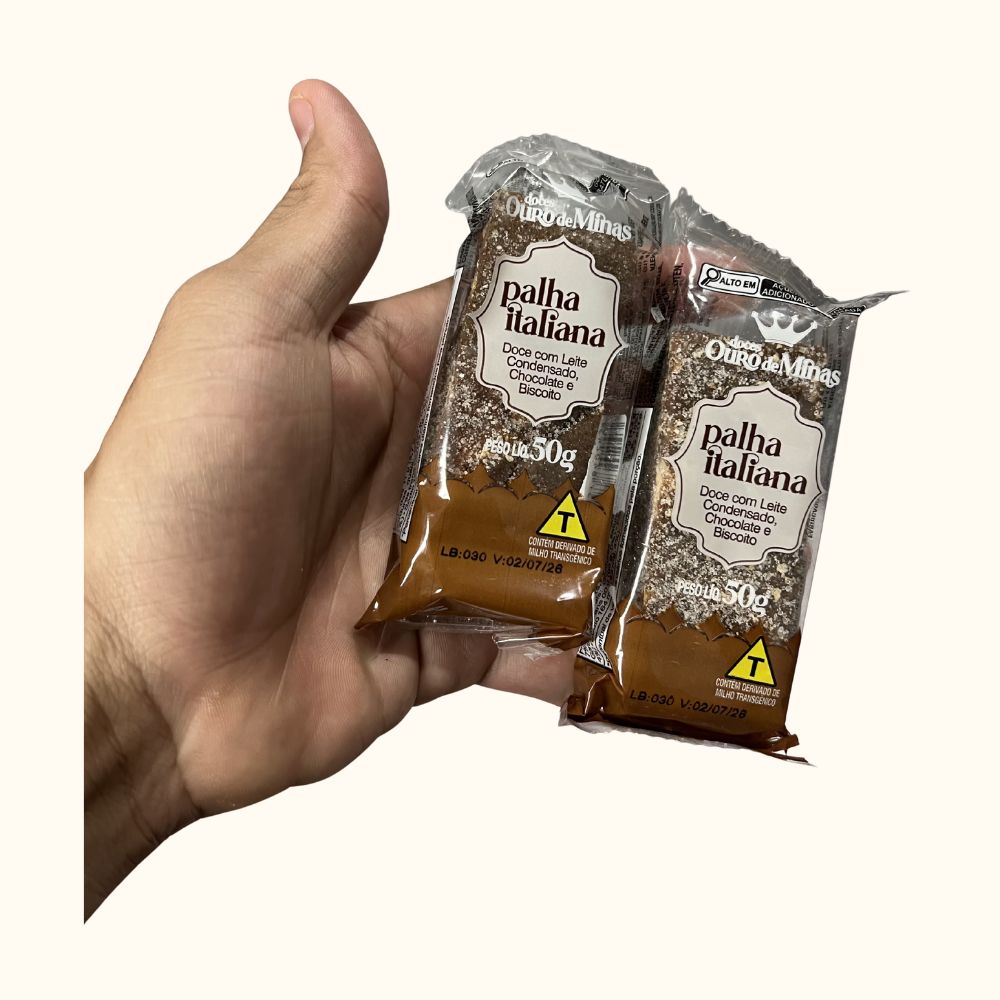 Palha Italiana Ouro de Minas – Pote com 21 Unidades (1,05kg)