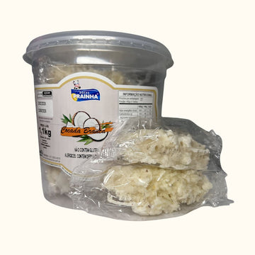 Cocada Branca Prainha – Pote com 20 Unidades (1,1kg)