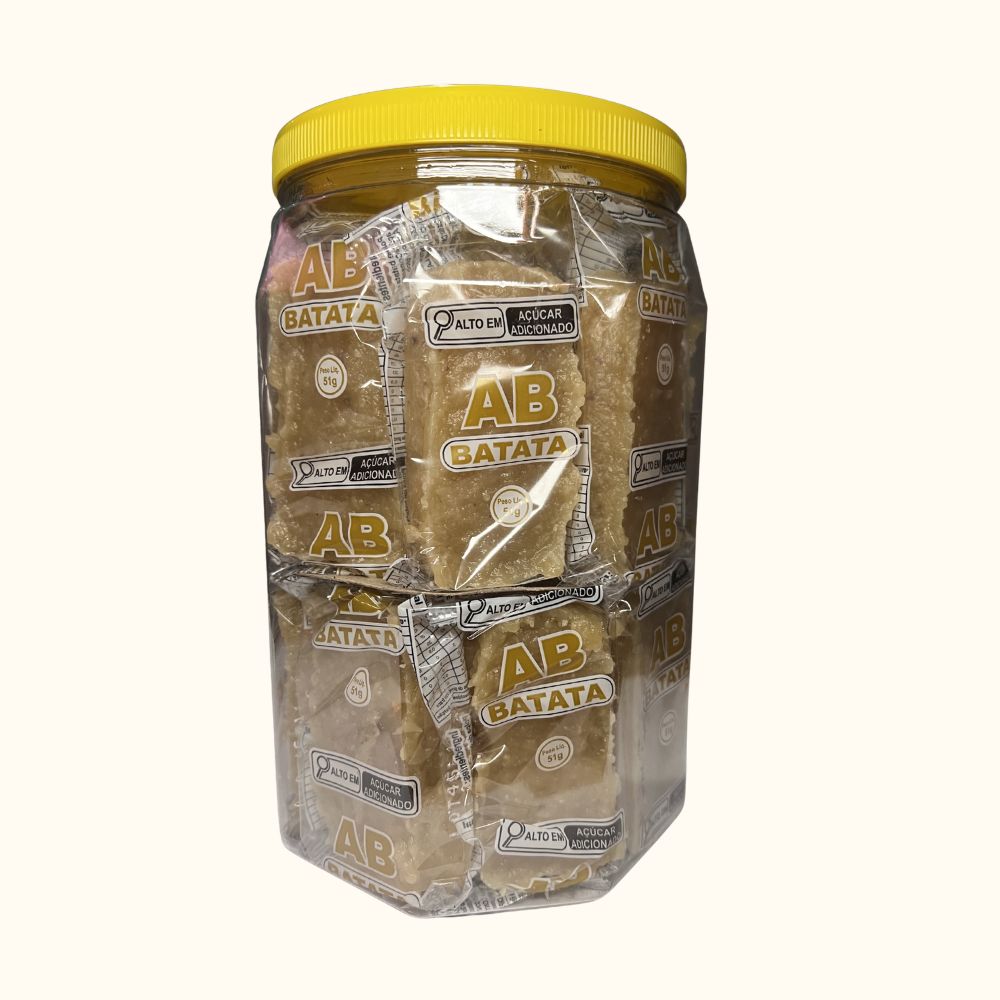 Doce de Batata Doce Tradicional Bruju – Pote 1,1kg (20 Unidades)
