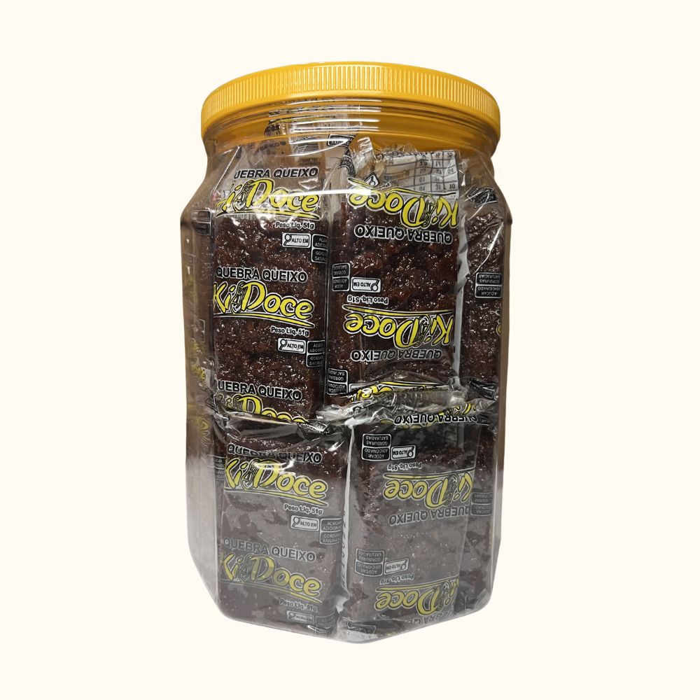 Quebra-Queixo Tradicional KidDoce – Pote com 20 Unidades (1,02kg)