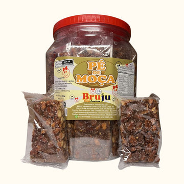 Pé de Moça Tradicional Bruju – Pote 1,01kg com 20 Unidades