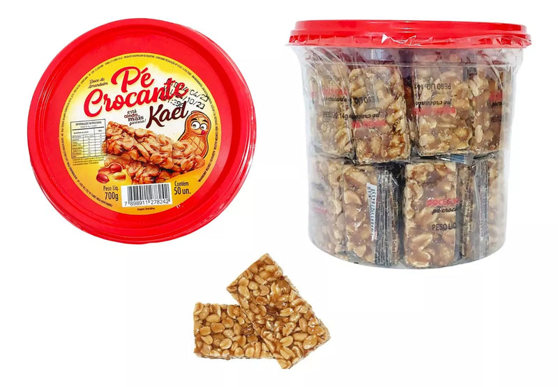 Pé Crocante - 1,02kg/30unidades - Emporium Dos Doces