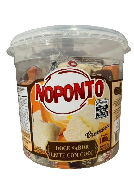 Doces NoPonto/Pote 20 unidades 1,010kg