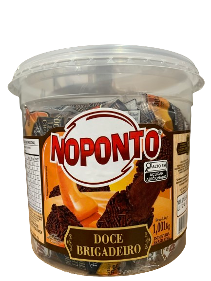 Doces NoPonto/Pote 20 unidades 1,010kg