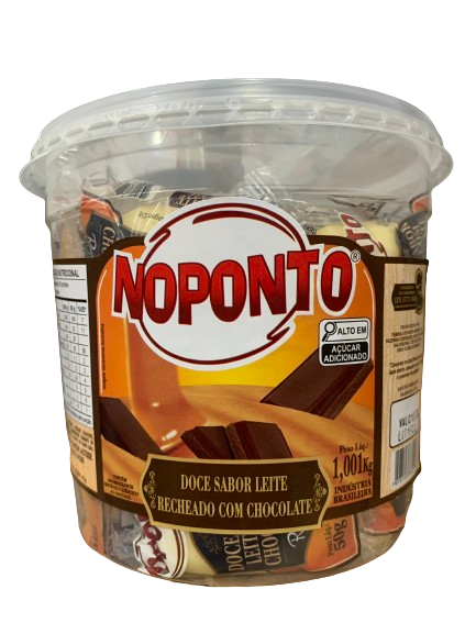 Doces NoPonto/Pote 20 unidades 1,010kg