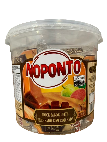 Doces NoPonto/Pote 20 unidades 1,010kg