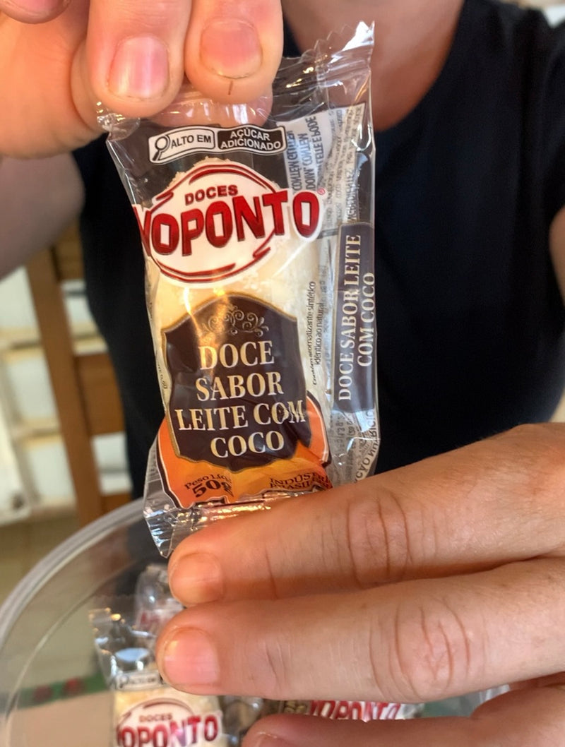 Doce NoPonto Coco - Pote 20 unidades 1,010kg