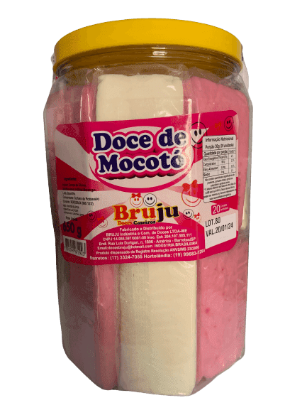 Doce de Mocotó - Geléia Rosa 20/unidades
