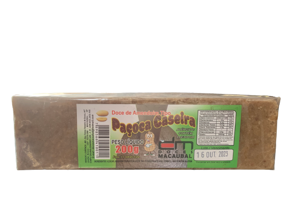 Paçoca Caseira 200g DM - Emporium Dos Doces