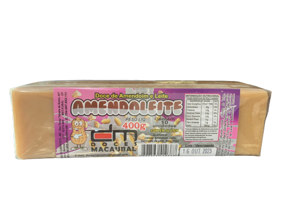 Amendoleite 400g DM - Emporium Dos Doces