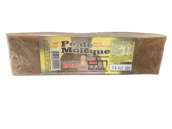 Pé de Moleque 200g DM - Emporium Dos Doces