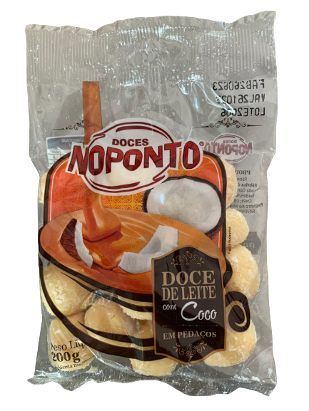 Doce de Leite com Coco NoPonto - Em Pedaços - Emporium Dos Doces