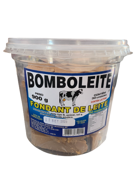 Bonboleite Fandant de Leite - 900g/30unidades - Emporium Dos Doces