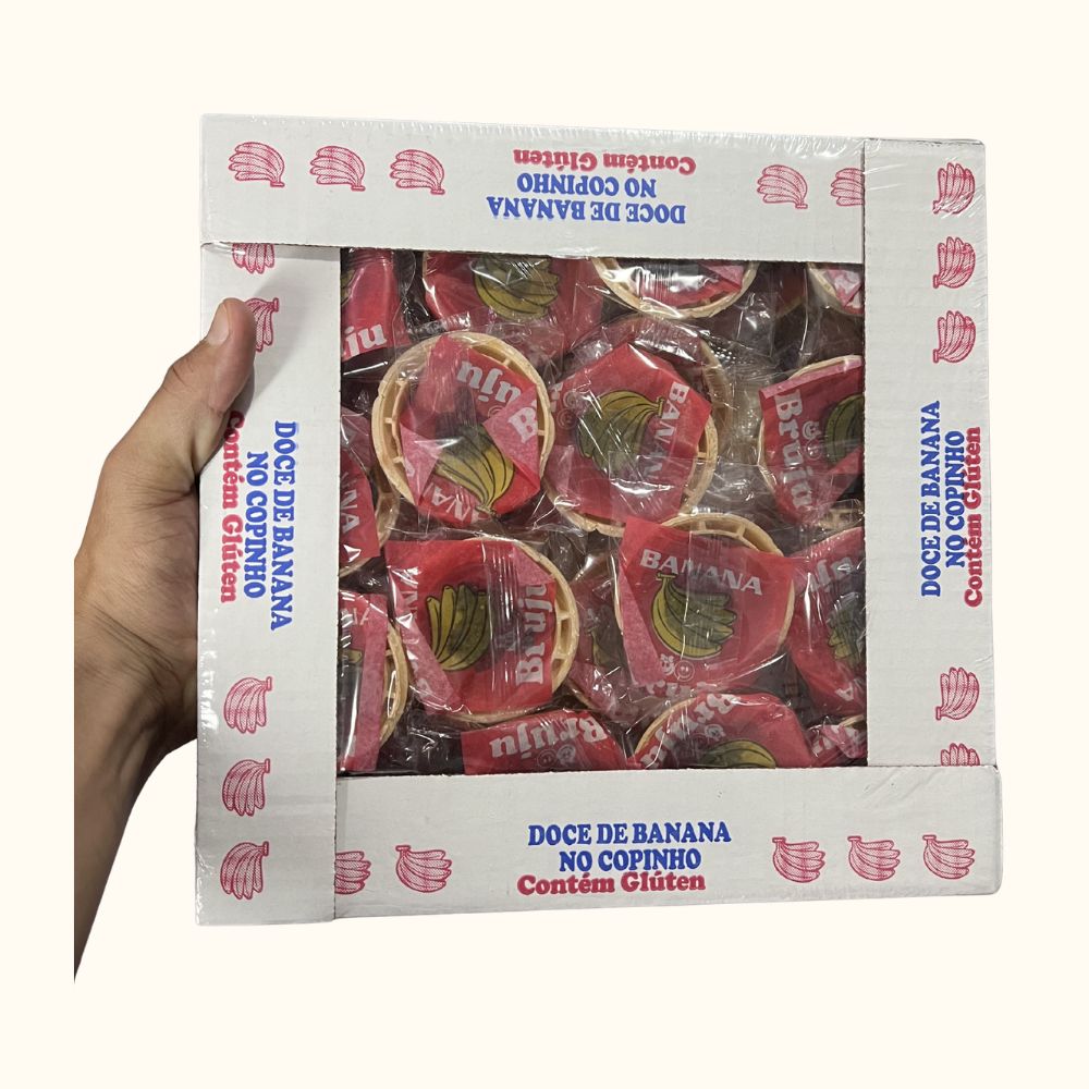 Doce de Banana no Copinho – Caixa com 50 Unidades
