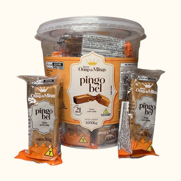 Pingo Bel Ouro de Minas – Pote com 21 Unidades (1,05kg)