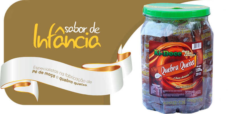 Quebra Queixo Ki-Doce 1,02kg - Emporium Dos Doces